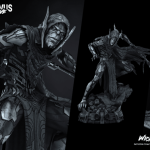 Corvus Escultura / Modelo a escala de resina para armar y pintar o lista para coleccionar