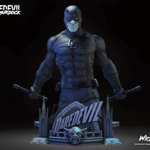 Daredevil Busto / Modelo a escala de resina para armar y pintar o lista para coleccionar