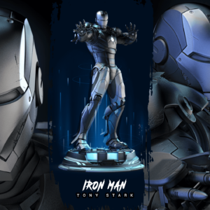 IronMan Escultura / Modelo a escala de resina para armar y pintar o lista para coleccionar