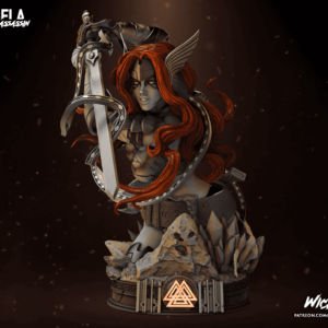 Angela Busto / Modelo a escala de resina para armar y pintar o lista para coleccionar