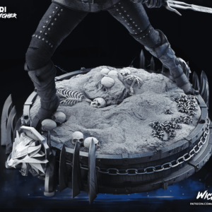 Ciri Escultura / Modelo a escala de resina para armar y pintar o lista para coleccionar