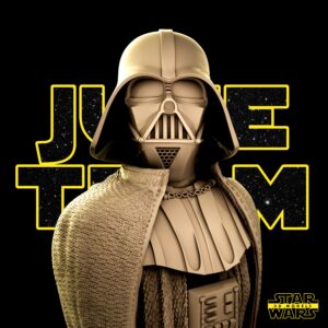 Darth Vader Busto / Modelo a escala de resina para armar y pintar o lista para coleccionar