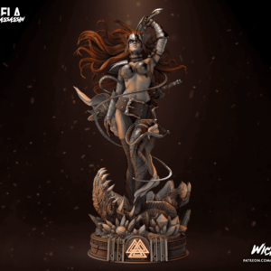 Angela Escultura / Modelo a escala de resina para armar y pintar o lista para coleccionar