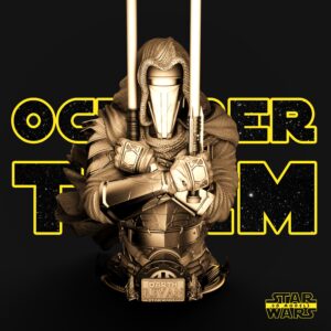 Darth Revan Busto / Modelo a escala de resina para armar y pintar o lista para coleccionar