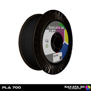 PLA 700 NEGRO Sakata 1,75mm Baja contracción térmica