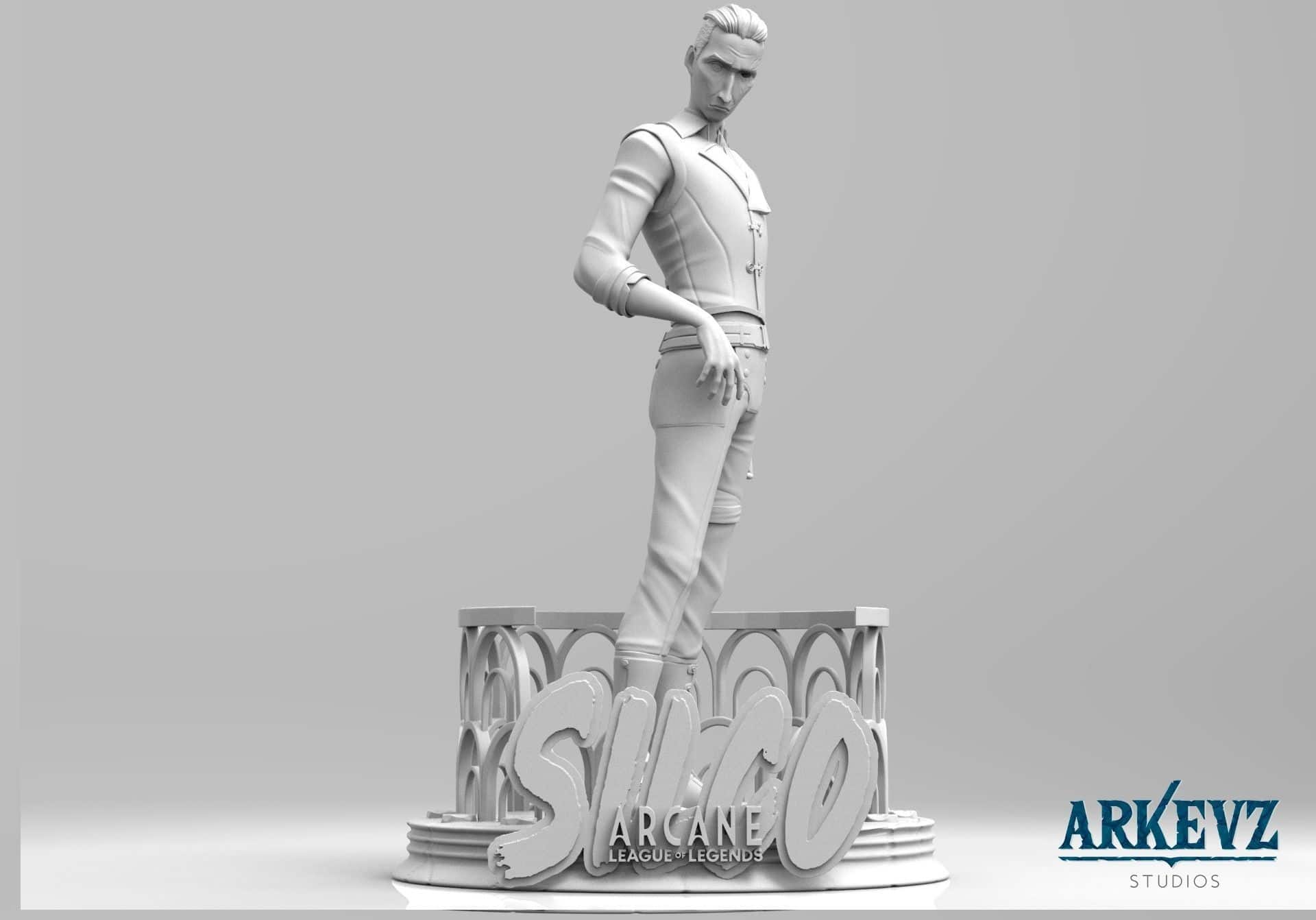 silco-arcane-3d-model-stl
